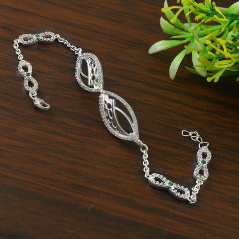 Silver Eye Bracelet