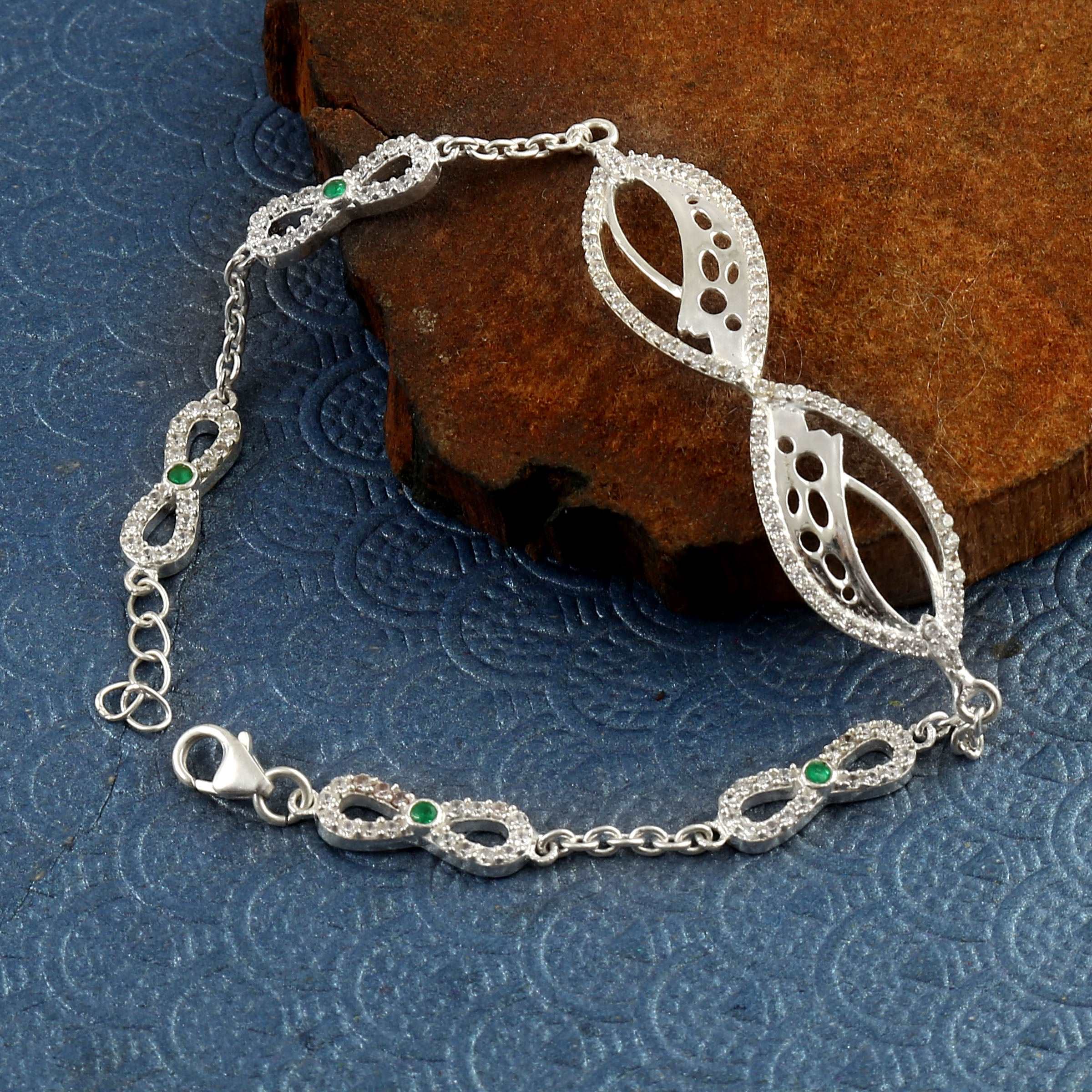 Silver Eye Bracelet