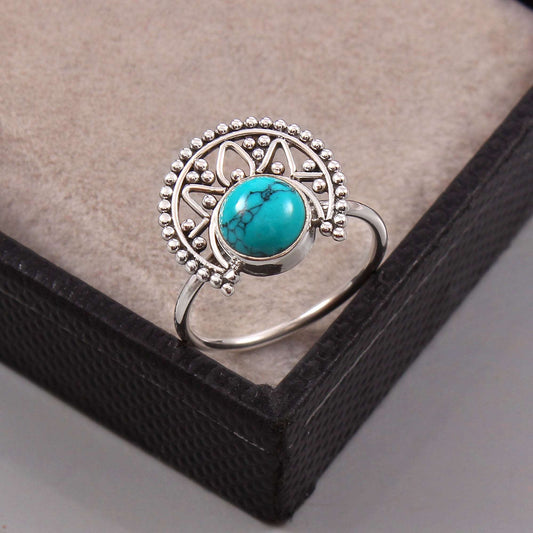 Silver Turquoise Ring