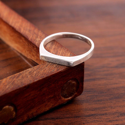 Silver Ring Band