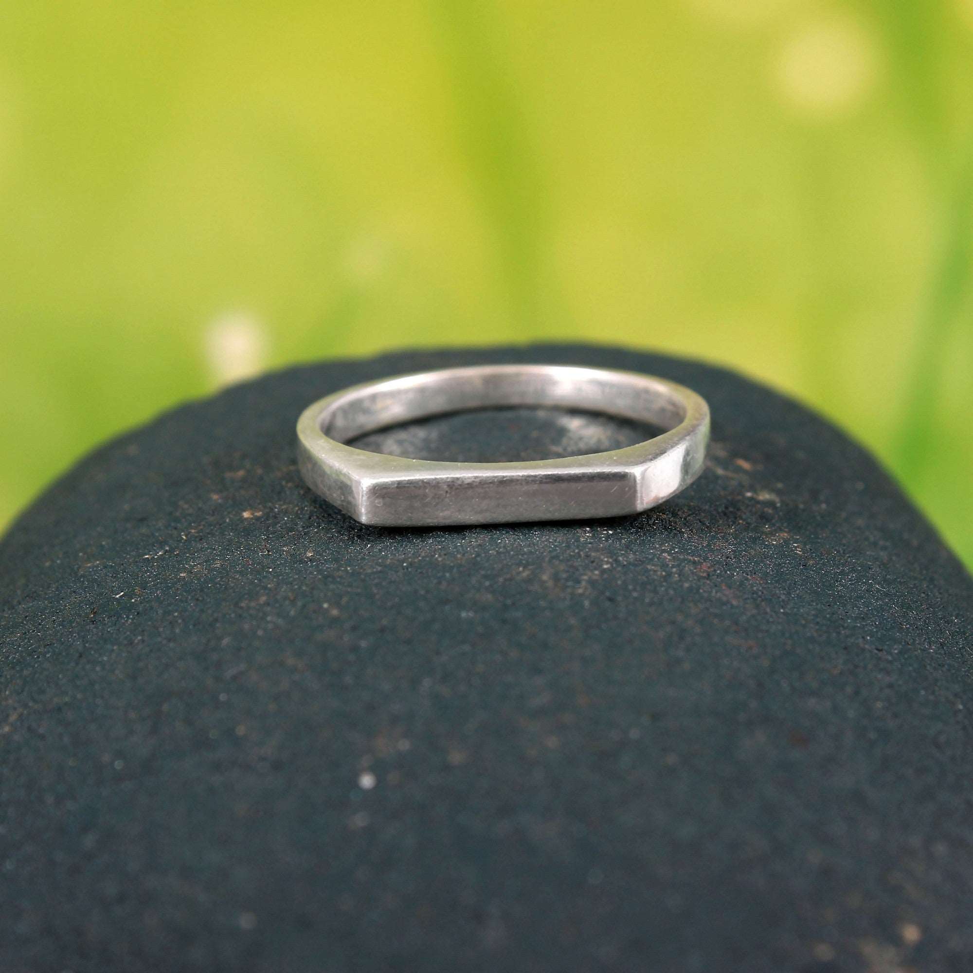 Silver Ring Band