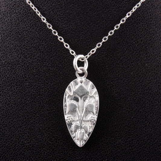 Silver Leaf Pendant