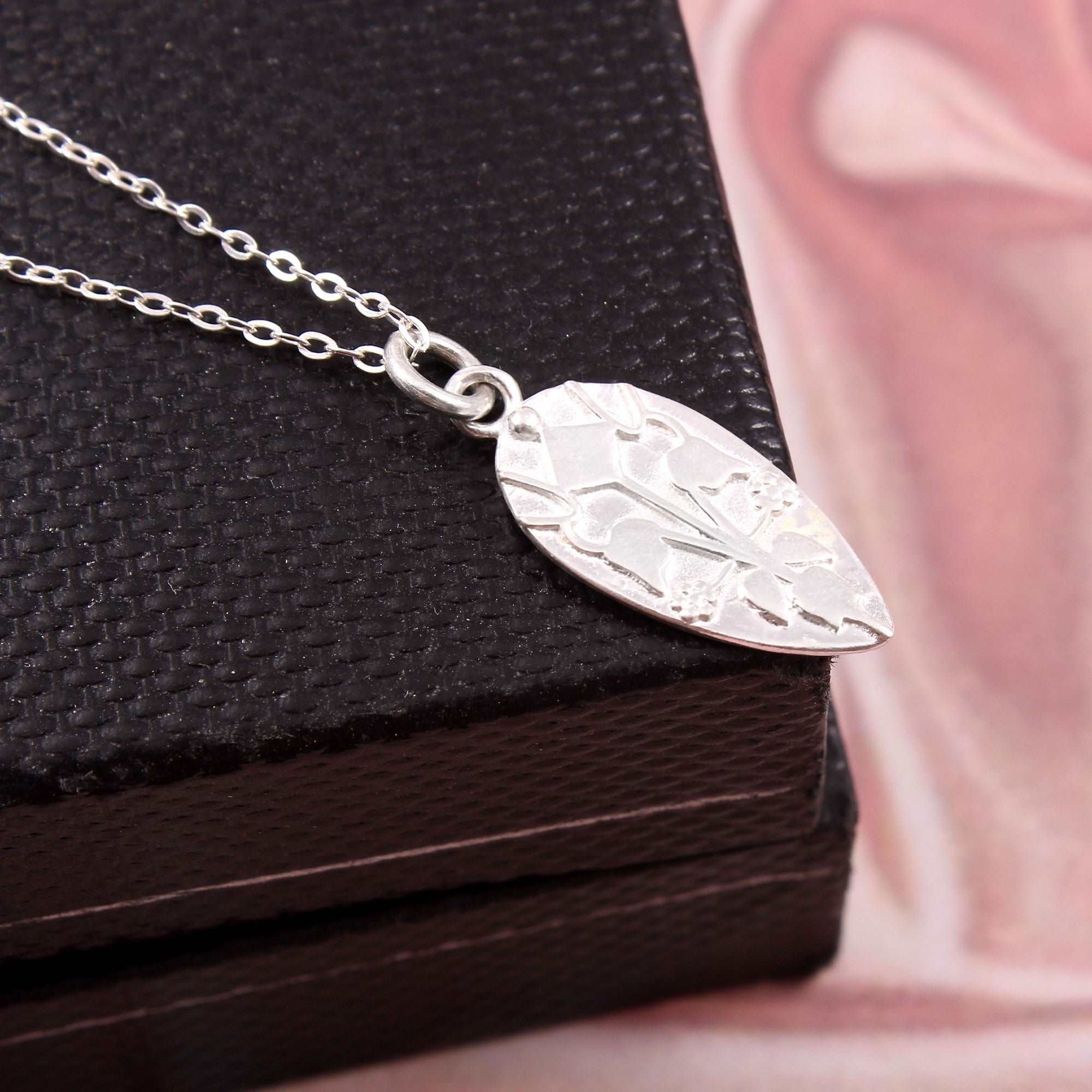 Silver Leaf Pendant