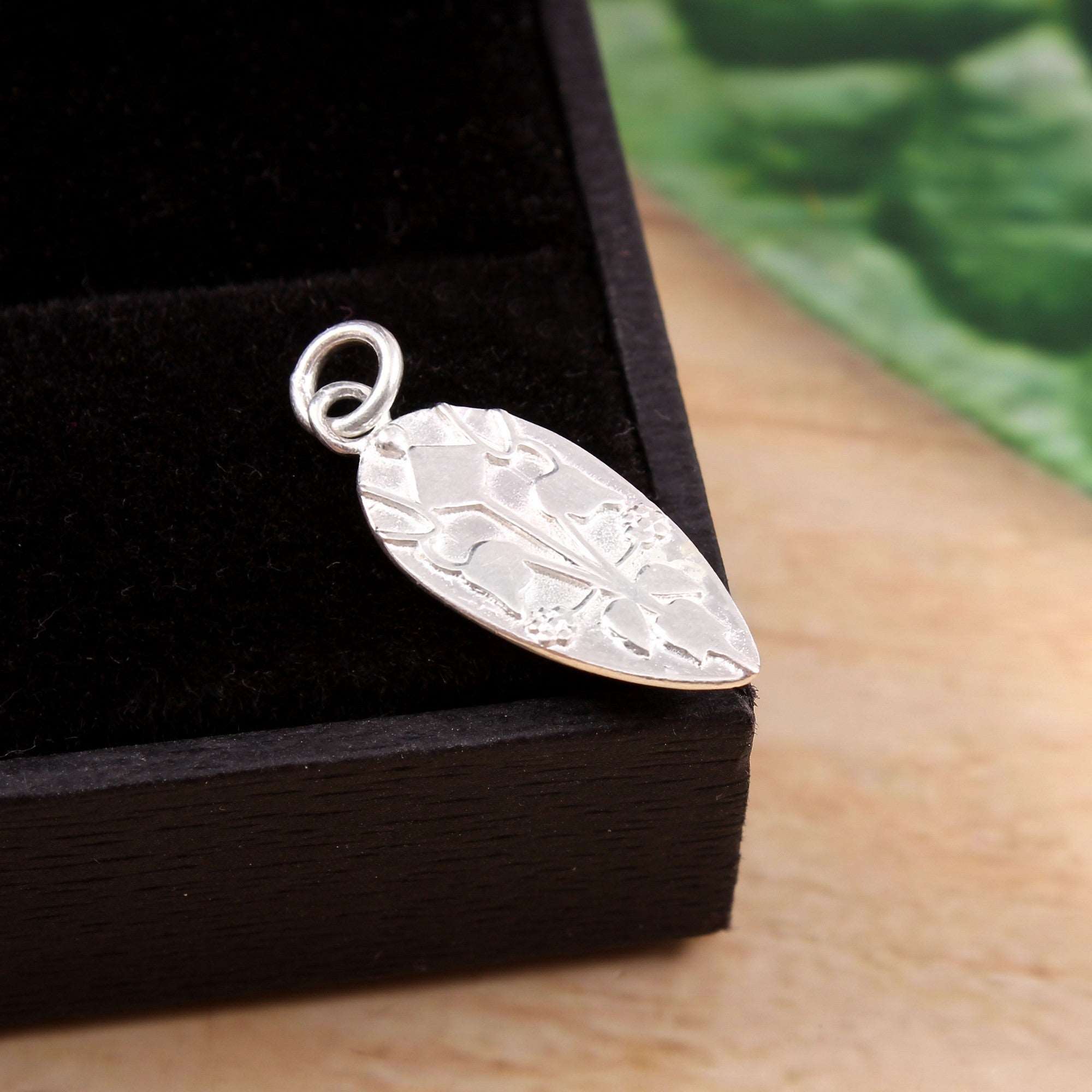 Silver Leaf Pendant