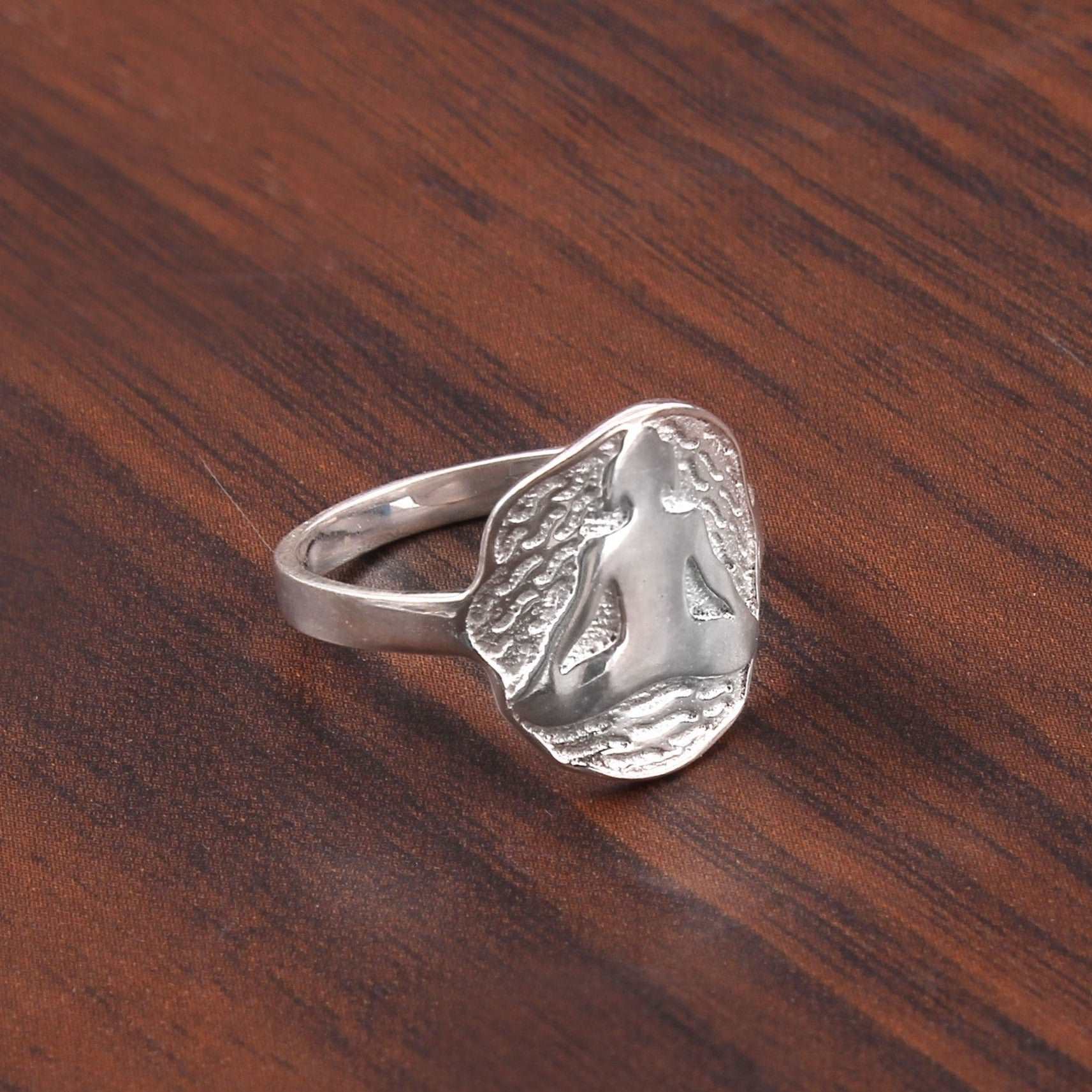 Silver Yoga Ring