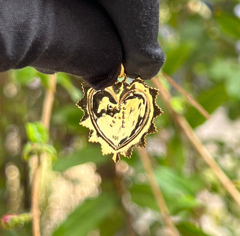 925 Sterling Silver Heart Pendant By Jewelldiro