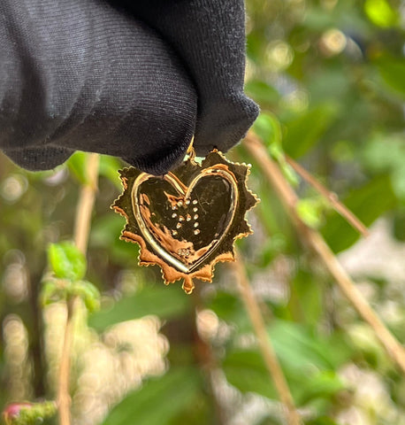 925 Sterling Silver Heart Pendant By Jewelldiro