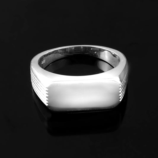 Solid 925 Sterling Silver Eternity Round Shape Handmade Ring By Jewelldiro Jewellery