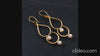 Beautiful Collection Of Freshwater White Pearls Beads Gold Plated Dangle Earrings