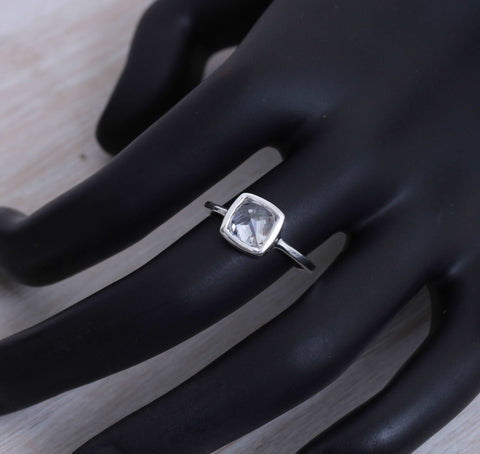 925 Sterling Silver Crystal Ring jewelldiro