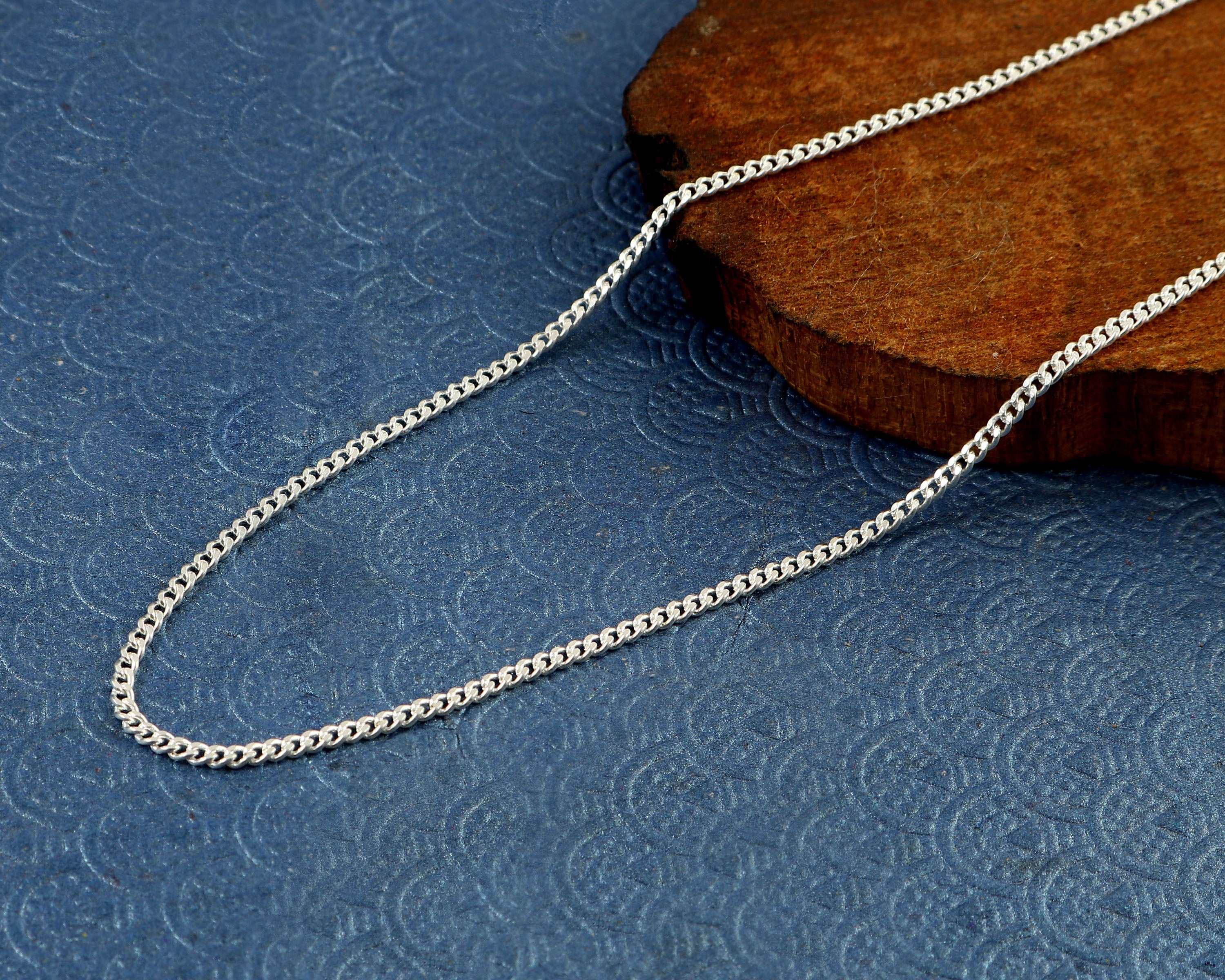 925 Sterling Silver Designer Chain For Men & Women jewelldiro