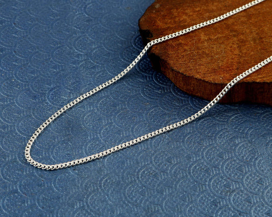 925 Sterling Silver Designer Chain For Men & Women jewelldiro