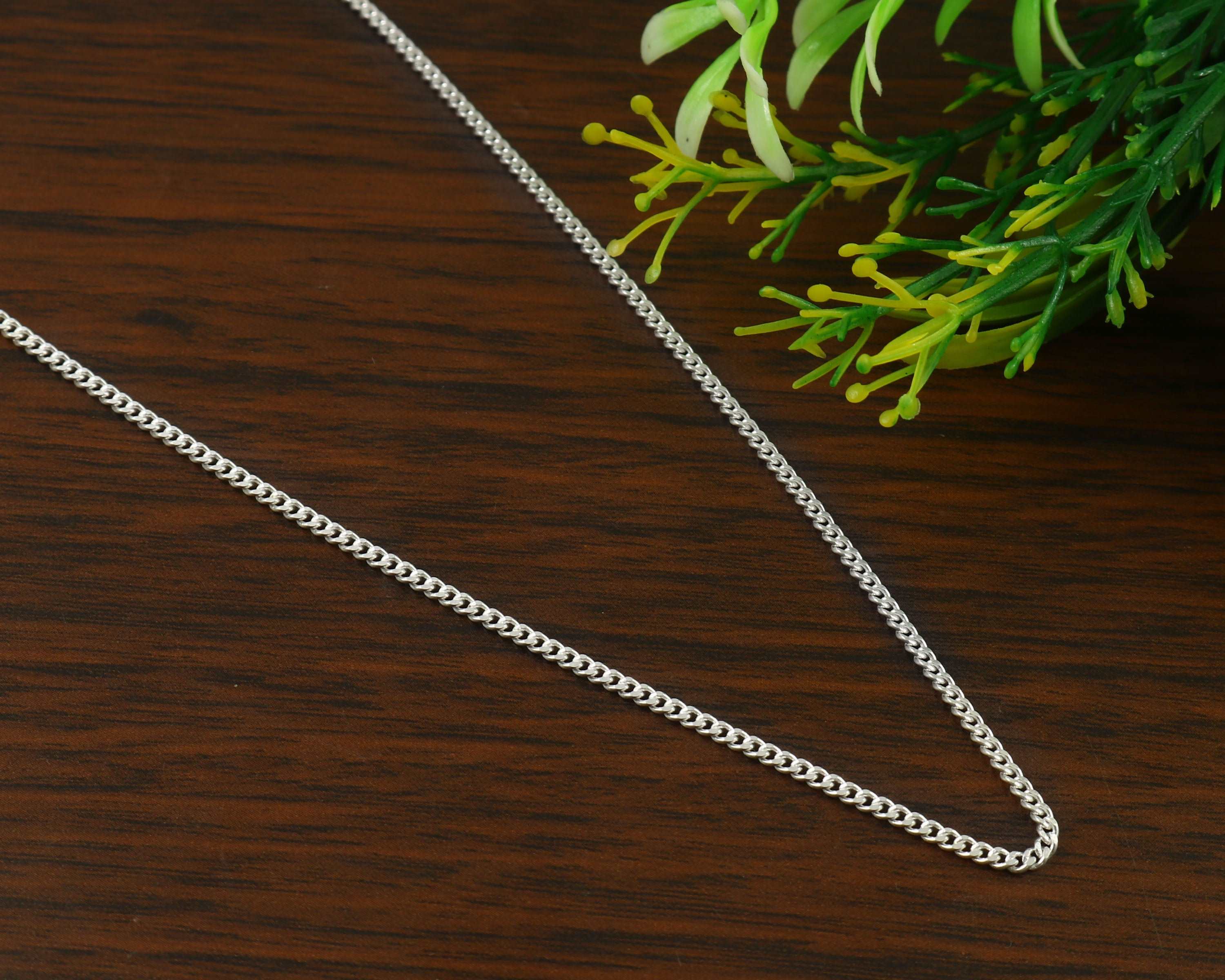 925 Sterling Silver Designer Chain For Men & Women jewelldiro