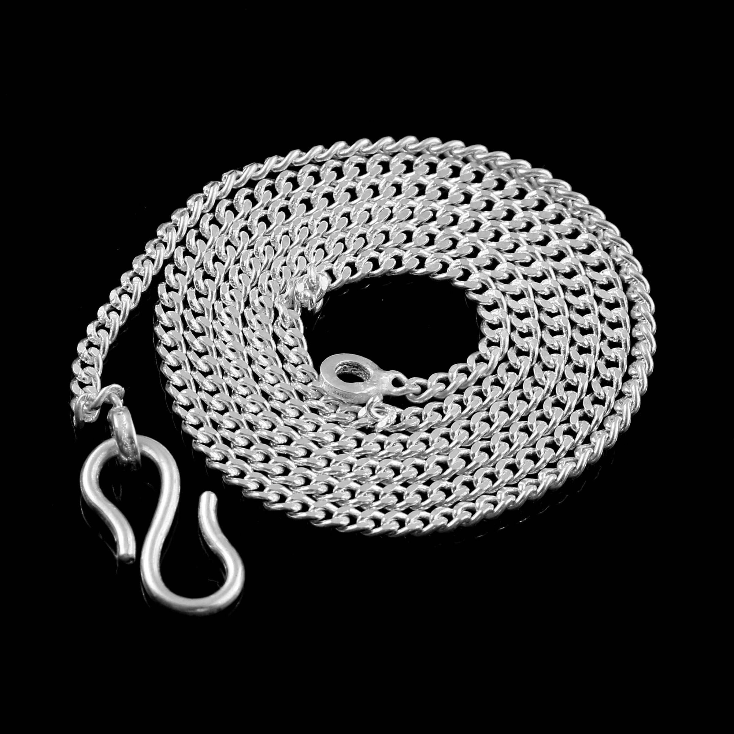 925 Sterling Silver Designer Chain For Men & Women jewelldiro