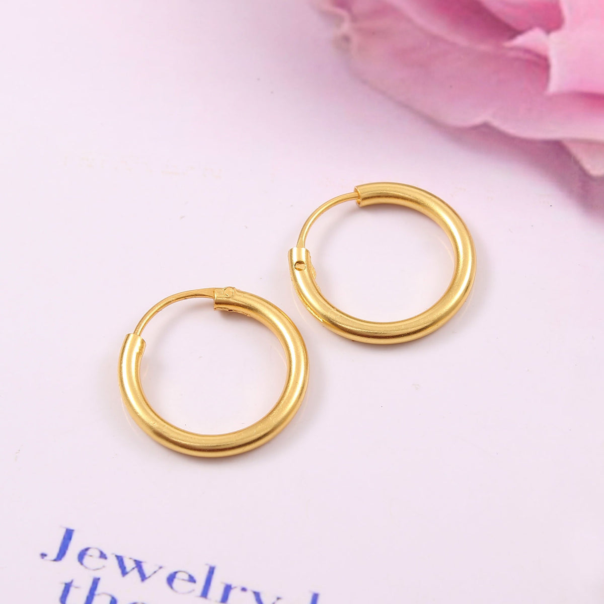 925 Sterling Silver Designer Hoop Earrings jewelldiro