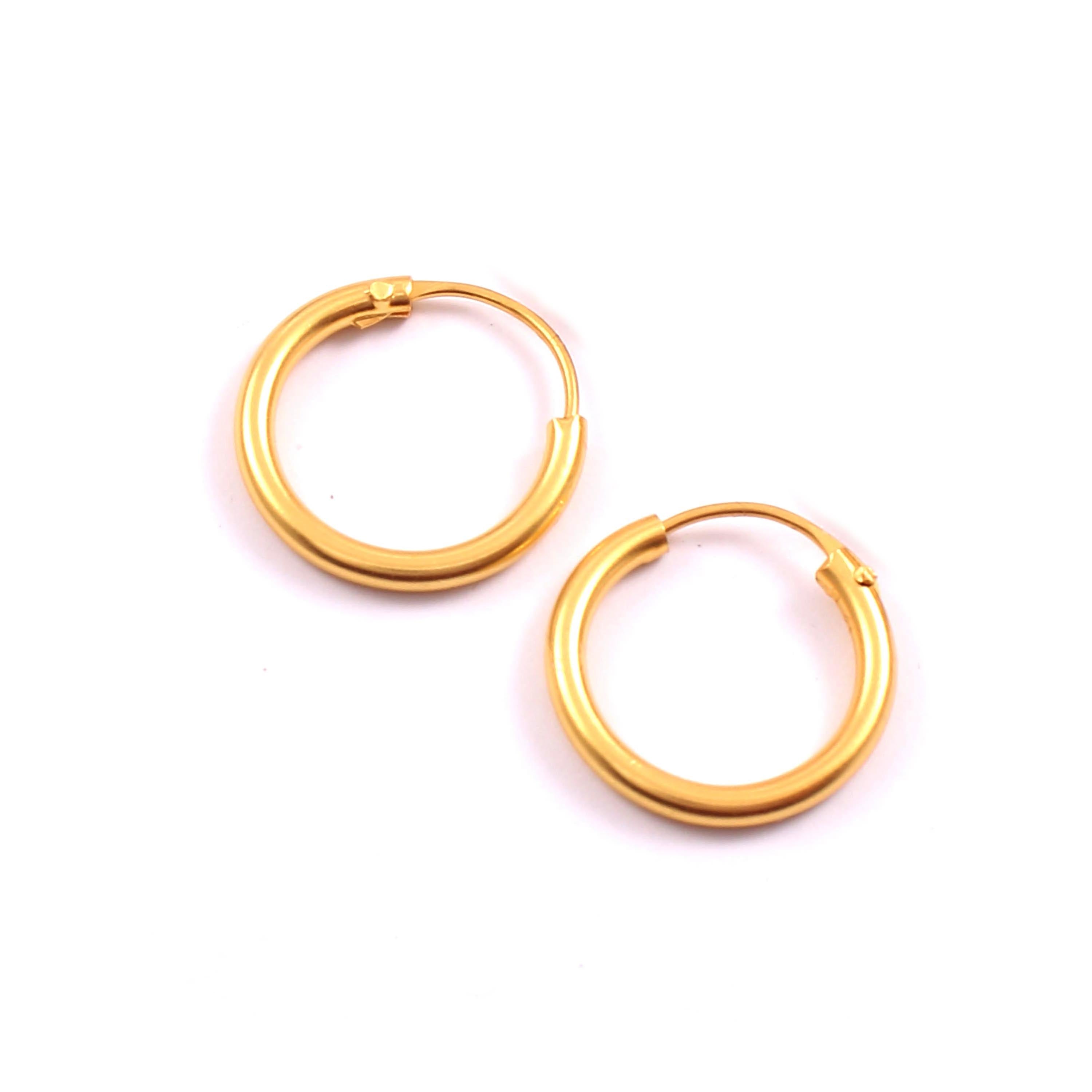 925 Sterling Silver Designer Hoop Earrings jewelldiro