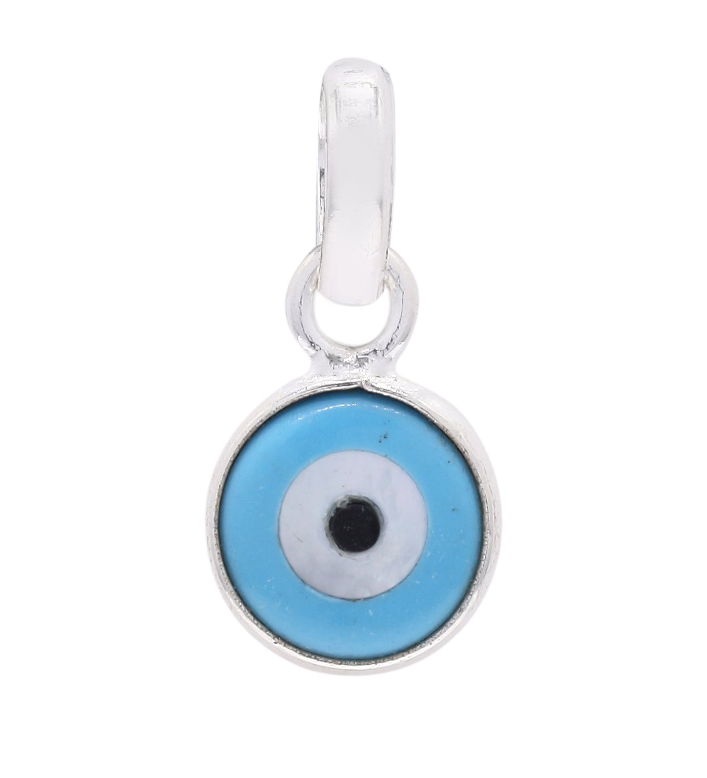 925 Sterling Silver Evil Eye Pendant jewelldiro