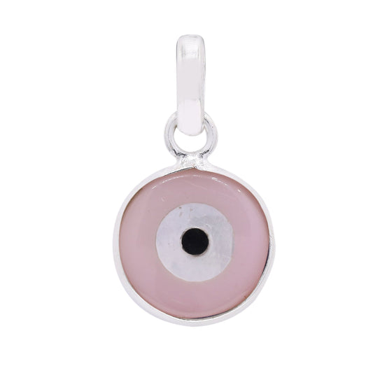 925 Sterling Silver Evil Eye Pendant jewelldiro